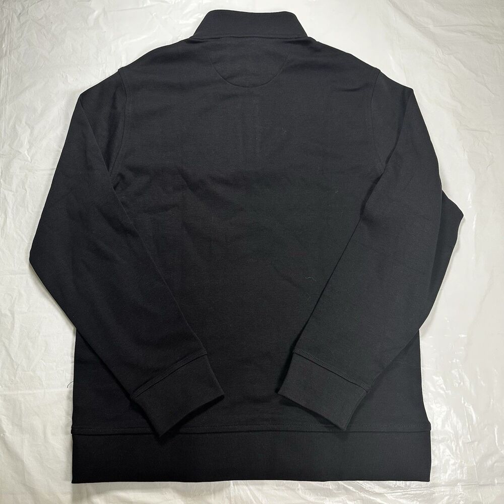 Ted Baker Quarter Zip Men’s Textured Pullover NWT Size M - Picture 3 of 4
